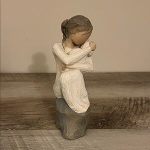 Willow Tree Serene Cream and Tan Sculpture